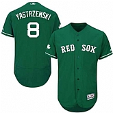 Boston Red Sox #8 Carl Yastrzemski Green Celtic Flexbase Stitched Jersey DingZhi,baseball caps,new era cap wholesale,wholesale hats