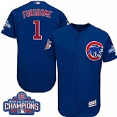 Chicago Cubs #1 Kosuke Fukudome Blue 2016 World Series Champions Flexbase Stitched Jersey DingZhi,baseball caps,new era cap wholesale,wholesale hats