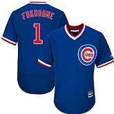 Chicago Cubs #1 Kosuke Fukudome Blue Cooperstown New Cool Base Stitched Jersey DingZhi,baseball caps,new era cap wholesale,wholesale hats