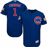 Chicago Cubs #1 Kosuke Fukudome Blue Flexbase Stitched Jersey DingZhi,baseball caps,new era cap wholesale,wholesale hats