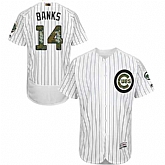 Chicago Cubs #14 Ernie Banks White 2016 Memorial Day Flexbase Stitched Jersey DingZhi,baseball caps,new era cap wholesale,wholesale hats