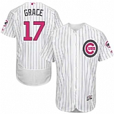 Chicago Cubs #17 Mark Grace White Mother's Day Flexbase Stitched Jersey DingZhi,baseball caps,new era cap wholesale,wholesale hats