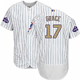 Chicago Cubs #17 Mark Grace White World Series Champions Gold Program Flexbase Stitched Jersey DingZhi,baseball caps,new era cap wholesale,wholesale hats