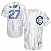 Chicago Cubs #27 Addison Russell White Father's Day Flexbase Stitched Jersey DingZhi,baseball caps,new era cap wholesale,wholesale hats