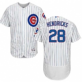 Chicago Cubs #28 Kyle Hendricks White Flexbase Stitched Jersey DingZhi,baseball caps,new era cap wholesale,wholesale hats