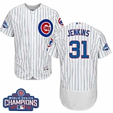Chicago Cubs #31 Ferguson Jenkins White 2016 World Series Champions Flexbase Stitched Jersey DingZhi,baseball caps,new era cap wholesale,wholesale hats