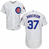 Chicago Cubs #37 Brett Anderson White Flexbase Stitched Jersey DingZhi,baseball caps,new era cap wholesale,wholesale hats
