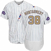 Chicago Cubs #38 Mike Montgomery White World Series Champions Gold Program Flexbase Stitched Jersey DingZhi,baseball caps,new era cap wholesale,wholesale hats