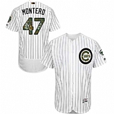 Chicago Cubs #47 Miguel Montero White 2016 Memorial Day Flexbase Stitched Jersey DingZhi,baseball caps,new era cap wholesale,wholesale hats