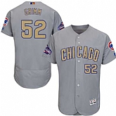 Chicago Cubs #52 Justin Grimm Gray World Series Champions Gold Program Flexbase Stitched Jersey DingZhi,baseball caps,new era cap wholesale,wholesale hats