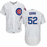 Chicago Cubs #52 Justin Grimm White Flexbase Stitched Jersey DingZhi,baseball caps,new era cap wholesale,wholesale hats