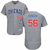 Chicago Cubs #56 Hector Rondon Gray Flexbase Stitched Jersey DingZhi,baseball caps,new era cap wholesale,wholesale hats