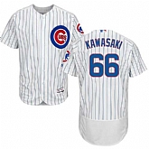 Chicago Cubs #66 Munenori Kawasaki White Flexbase Stitched Jersey DingZhi,baseball caps,new era cap wholesale,wholesale hats