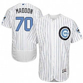 Chicago Cubs #70 Joe Maddon White Father's Day Flexbase Stitched Jersey DingZhi,baseball caps,new era cap wholesale,wholesale hats