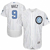 Chicago Cubs #9 Javier Baez White Father's Day Flexbase Stitched Jersey DingZhi,baseball caps,new era cap wholesale,wholesale hats
