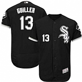 Chicago White Sox #13 Ozzie Guillen Black Flexbase Stitched Jersey DingZhi,baseball caps,new era cap wholesale,wholesale hats