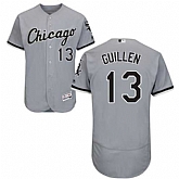 Chicago White Sox #13 Ozzie Guillen Gray Flexbase Stitched Jersey DingZhi,baseball caps,new era cap wholesale,wholesale hats
