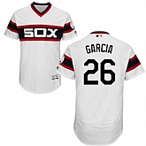 Chicago White Sox #26 Avisail Garcia White Cooperstown Collection Flexbase Stitched Jersey DingZhi,baseball caps,new era cap wholesale,wholesale hats
