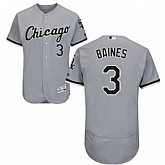 Chicago White Sox #3 Harold Baines Gray Flexbase Stitched Jersey DingZhi,baseball caps,new era cap wholesale,wholesale hats