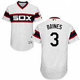 Chicago White Sox #3 Harold Baines White Cooperstown Collection Flexbase Stitched Jersey DingZhi,baseball caps,new era cap wholesale,wholesale hats