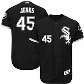 Chicago White Sox #45 Bobby Jenks Black Flexbase Stitched Jersey DingZhi,baseball caps,new era cap wholesale,wholesale hats