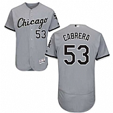 Chicago White Sox #53 Melky Cabrera Gray Flexbase Stitched Jersey DingZhi,baseball caps,new era cap wholesale,wholesale hats