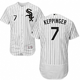 Chicago White Sox #7 Jeff Keppinger White Flexbase Stitched Jersey DingZhi,baseball caps,new era cap wholesale,wholesale hats