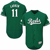 Cincinnati Reds #11 Barry Larkin Green Celtic Flexbase Stitched Jersey DingZhi,baseball caps,new era cap wholesale,wholesale hats