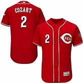 Cincinnati Reds #2 Zack Cozart Red Flexbase Stitched Jersey DingZhi,baseball caps,new era cap wholesale,wholesale hats
