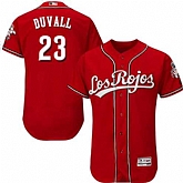 Cincinnati Reds #23 Adam Duvall Red Alternate Flexbase Stitched Jersey DingZhi,baseball caps,new era cap wholesale,wholesale hats