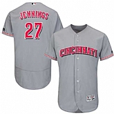 Cincinnati Reds #27 Desmond Jennings Gray Flexbase Stitched Jersey DingZhi,baseball caps,new era cap wholesale,wholesale hats