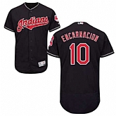 Cleveland Indians #10 Edwin Encarnacion Navy Flexbase Stitched Jersey DingZhi,baseball caps,new era cap wholesale,wholesale hats