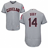 Cleveland Indians #14 Larry Doby Gray Flexbase Stitched Jersey DingZhi,baseball caps,new era cap wholesale,wholesale hats