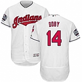 Cleveland Indians #14 Larry Doby White 2016 World Series Flexbase Stitched Jersey DingZhi,baseball caps,new era cap wholesale,wholesale hats