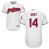 Cleveland Indians #14 Larry Doby White Flexbase Stitched Jersey DingZhi,baseball caps,new era cap wholesale,wholesale hats