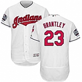 Cleveland Indians #23 Michael Brantley White 2016 World Series Flexbase Stitched Jersey DingZhi,baseball caps,new era cap wholesale,wholesale hats
