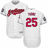 Cleveland Indians #25 Jim Thome White 2016 World Series Flexbase Stitched Jersey DingZhi,baseball caps,new era cap wholesale,wholesale hats