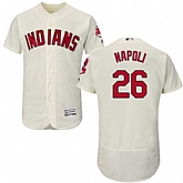 Cleveland Indians #26 Mike Napoli Cream Flexbase Stitched Jersey DingZhi,baseball caps,new era cap wholesale,wholesale hats