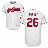 Cleveland Indians #26 Mike Napoli White Flexbase Stitched Jersey DingZhi,baseball caps,new era cap wholesale,wholesale hats