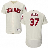 Cleveland Indians #37 Cody Allen Cream Flexbase Stitched Jersey DingZhi,baseball caps,new era cap wholesale,wholesale hats