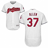 Cleveland Indians #37 Cody Allen White Flexbase Stitched Jersey DingZhi,baseball caps,new era cap wholesale,wholesale hats
