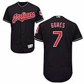 Cleveland Indians #7 Yan Gomes Navy Flexbase Stitched Jersey DingZhi,baseball caps,new era cap wholesale,wholesale hats