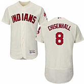 Cleveland Indians #8 Lonnie Chisenhall Cream Flexbase Stitched Jersey DingZhi,baseball caps,new era cap wholesale,wholesale hats
