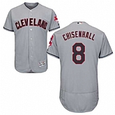 Cleveland Indians #8 Lonnie Chisenhall Gray Flexbase Stitched Jersey DingZhi,baseball caps,new era cap wholesale,wholesale hats