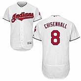 Cleveland Indians #8 Lonnie Chisenhall White Flexbase Stitched Jersey DingZhi,baseball caps,new era cap wholesale,wholesale hats