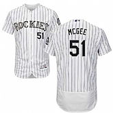 Colorado Rockies #51 Jake McGee White Flexbase Stitched Jersey DingZhi,baseball caps,new era cap wholesale,wholesale hats