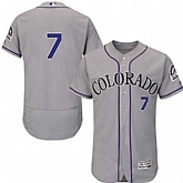 Colorado Rockies #7 Jose Reyes Gray Flexbase Stitched Jersey DingZhi,baseball caps,new era cap wholesale,wholesale hats