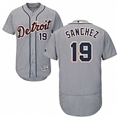 Detroit Tigers #19 Anibal Sanchez Gray Flexbase Stitched Jersey DingZhi,baseball caps,new era cap wholesale,wholesale hats