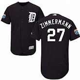 Detroit Tigers #27 Jordan Zimmermann Navy Flexbase Stitched Jersey DingZhi,baseball caps,new era cap wholesale,wholesale hats