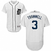 Detroit Tigers #3 Alan Trammell White Flexbase Stitched Jersey DingZhi,baseball caps,new era cap wholesale,wholesale hats